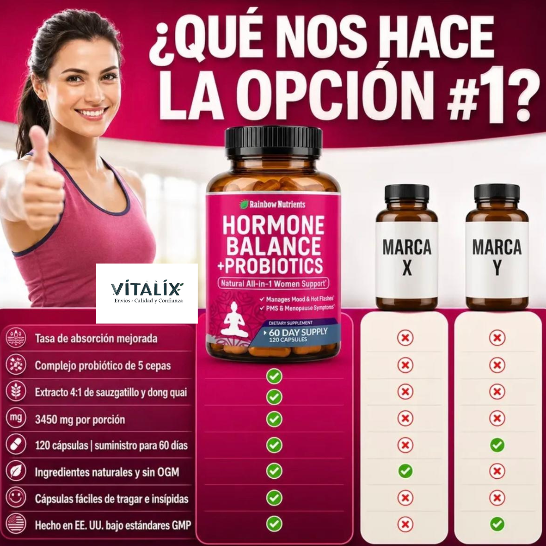 Suplemento Hormonal Rainbow Nutrients