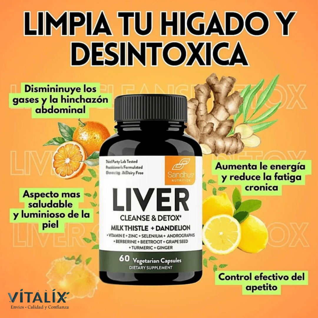 Suplemento Liver Limpieza Higado