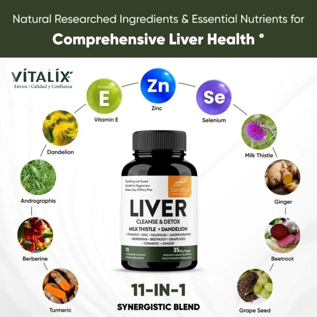 Suplemento Liver Limpieza Higado