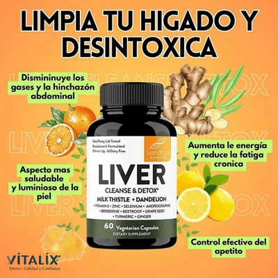 Suplemento Liver Limpieza Higado